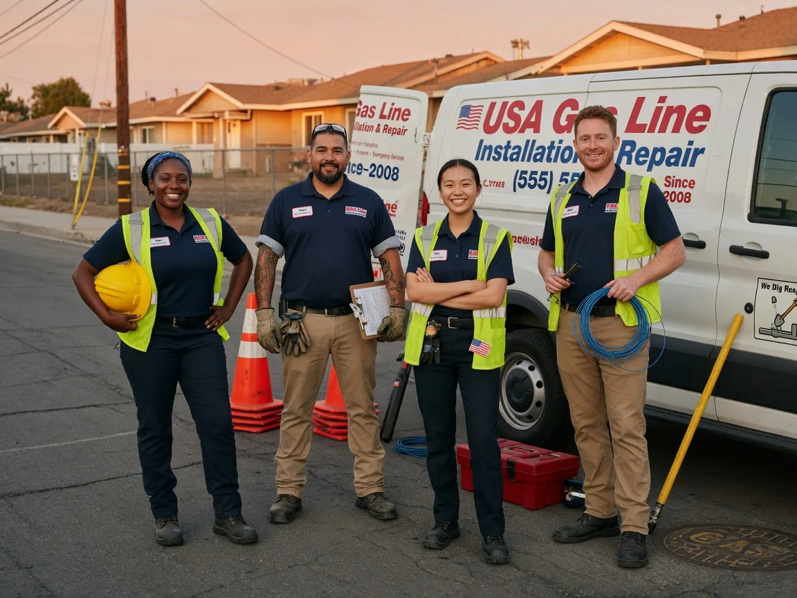 Gas Line Installation company in Rossville, IN